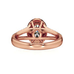 Mira | Classic Oval-cut with Halo - Nivara