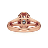 Mira | Classic Oval-cut with Halo - Nivara