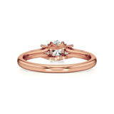 Aria | Oval Lab-Grown Diamond Three-Stone Ring - Nivara