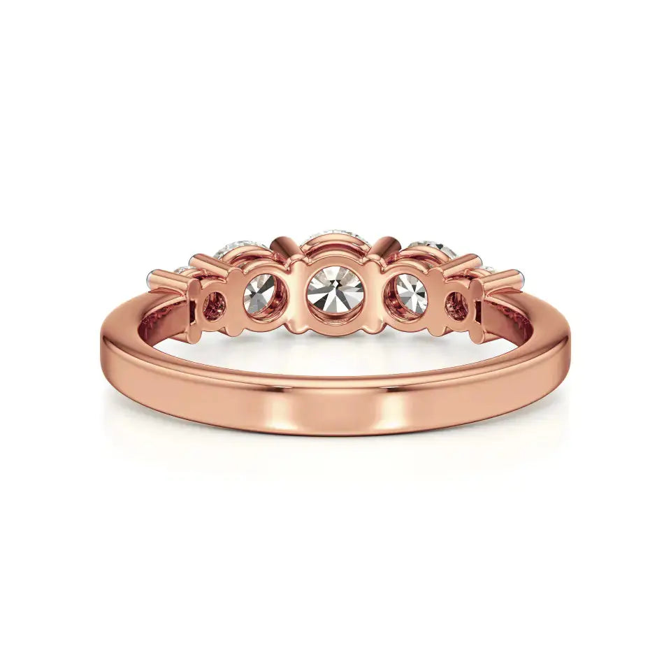 Foreva | Round Lab-Grown Diamond Eternity Band - Nivara