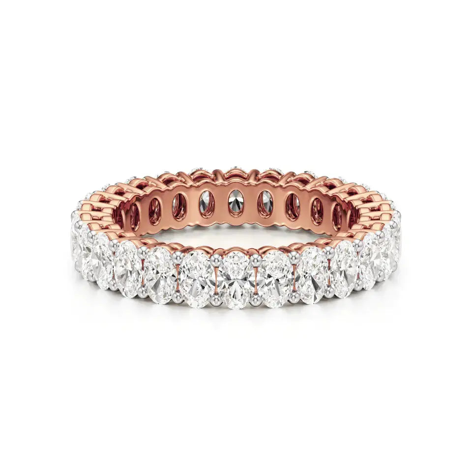 Foreva | Oval Stones Lab-Grown Diamond Ring - Nivara