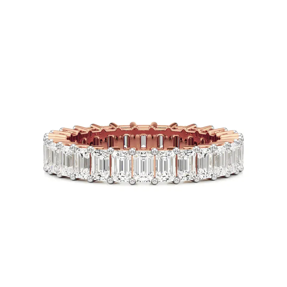 Foreva | Emerald Lab-Grown Diamond Ring - Nivara