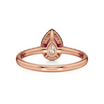 Mira | Round & Pear Lab-Grown Diamond Halo Ring - Nivara