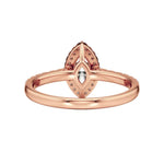 Mira | Round & Marquise Lab-Grown Diamond Halo Ring - Nivara