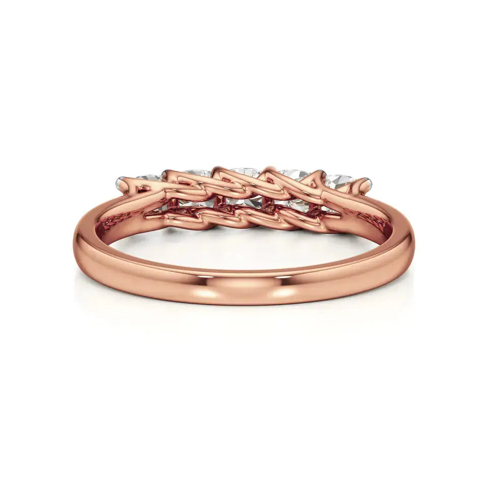 Foreva | Cushion Lab-Grown Diamond Eternity Band - Nivara