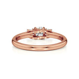Aria | Round Lab-Grown Diamond Three-Stone Ring - Nivara