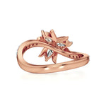Flora | Round & Pear Lab-Grown Diamond Ring - Nivara