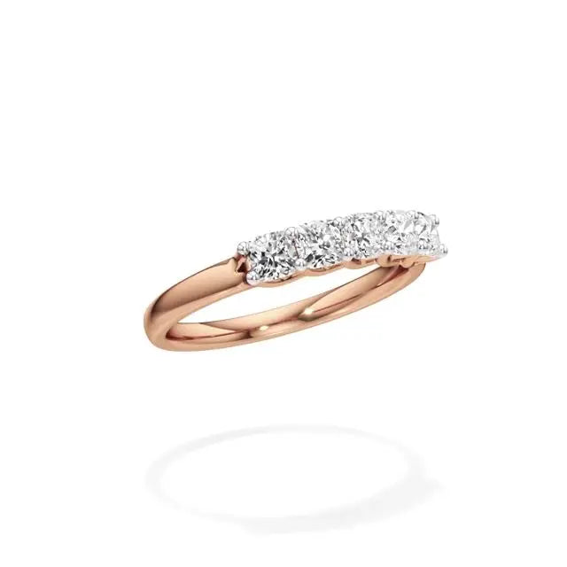 Foreva | Cushion Lab-Grown Diamond Eternity Band - Nivara