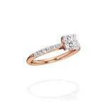 Amara | Round & Cushion Lab-Grown Diamond Ring - Nivara
