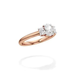 Aria | Oval Lab-Grown Diamond Three-Stone Ring - Nivara