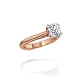 Amora | Round Lab-Grown Diamond Solitaire Ring