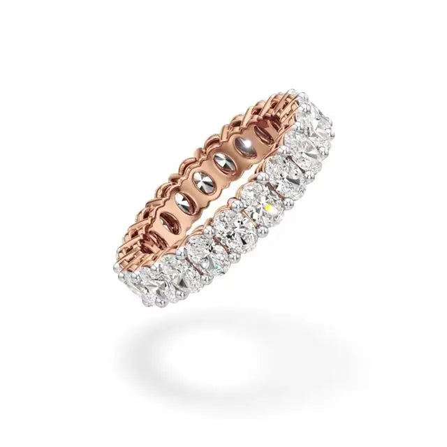 Foreva | Oval Stones Lab-Grown Diamond Ring - Nivara