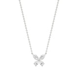 Vanya | Marquise & Pear Lab Grown Diamonds Butterfly Pendant - Nivara