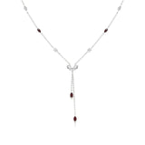 Sutra | Marquise-Cut Rubies & Lab Grown Diamonds Necklace