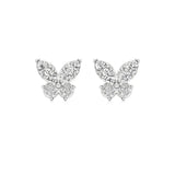 Vanya | Round Lab-Grown Diamonds on Butterfly Design - Nivara