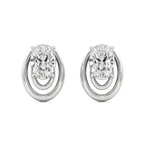 Mode | Oval Lab-Grown Diamond Studs - Nivara