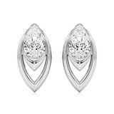 Sia | Pear Soliltaire Lab-Grown Diamond Studs - Nivara
