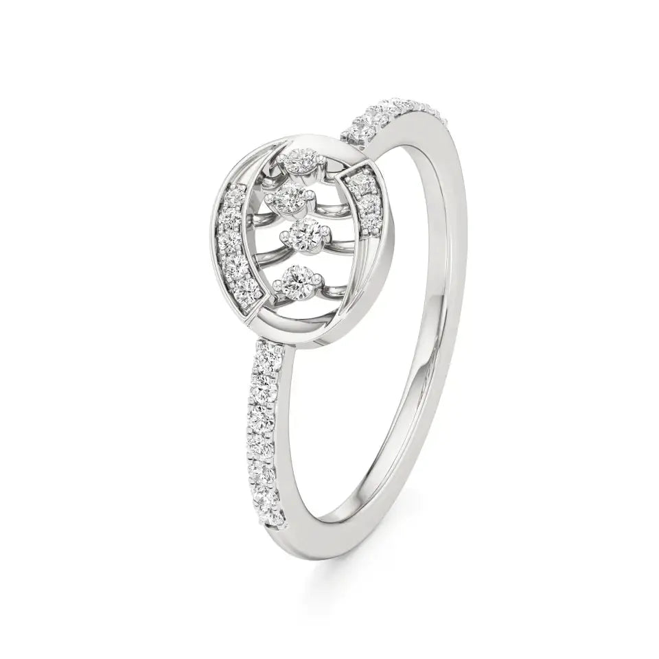 Mode | Lab-Grown Diamond 26-Stone Band - Nivara