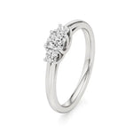 Aria | Lab-Grown Diamond Three-Stone Ring - Nivara
