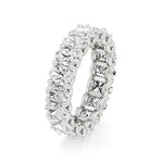 Foreva | Oval-cut Stones Lab-Grown Diamond Ring - Nivara