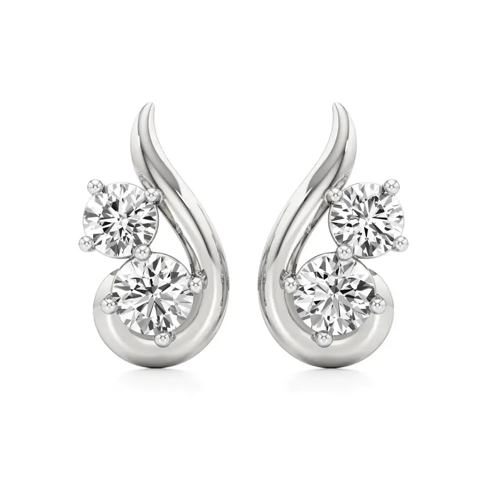 Mode | Round Lab-Grown Diamond Studs - Nivara