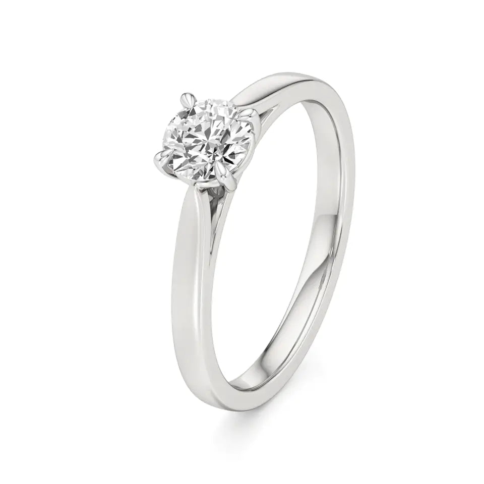 Amora | Round Lab-Grown Diamond Solitaire Ring
