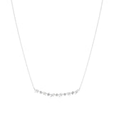 Anek | Multi-Shape Lab Grown Diamonds Bar Necklace - Nivara