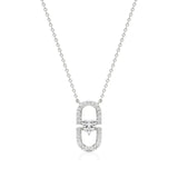 Sneh | Heart & Round Lab Grown Diamonds Pendant - Nivara