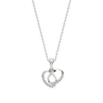 Foreva | Round Lab Grown Diamonds Infinity Loop Pendant - Nivara