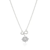 Foreva | Pear & Round Lab Grown Diamonds Infinity  Pendant - Nivara