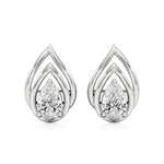 Mode | Pear Soliltaire Lab-Grown Diamond Studs - Nivara