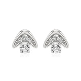 Mode | Round Lab-Grown Diamonds Clustered Studs - Nivara
