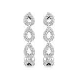 Jess | Round Lab-Grown Diamonds J-Shaped Hoops - Nivara