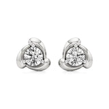 Mirage | Round Lab-Grown Diamonds Studs - Nivara