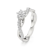 Amara | Round Lab-Grown Diamond Solitaire Ring