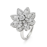 Flora | Round & Pear Lab-Grown Diamond Ring - Nivara