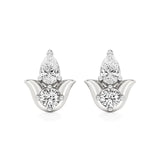 Amaya | Pear & Round Lab-Grown Diamond Duo Studs