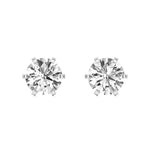 Rayna | 6-Prong Studs with Round Lab-Grown Diamond - Nivara