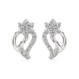 Flora | Round Lab-Grown Diamonds Studs - Nivara