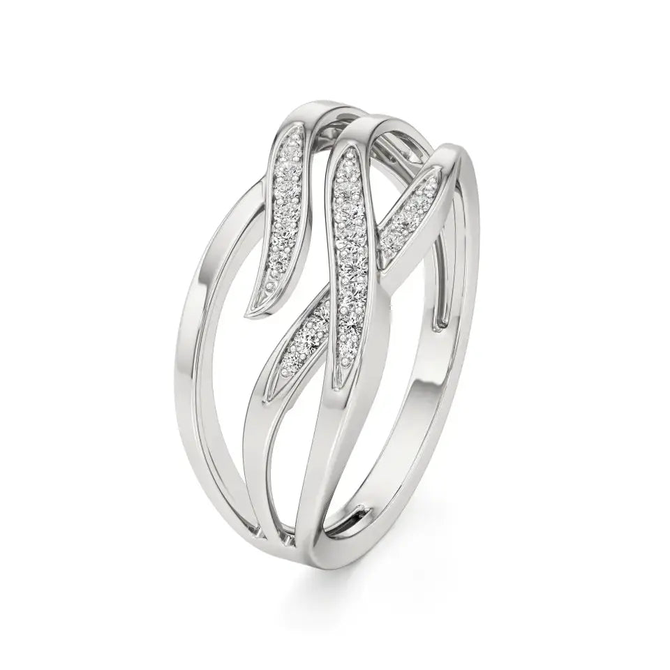 Mode | Crossover Bands Ring - Nivara
