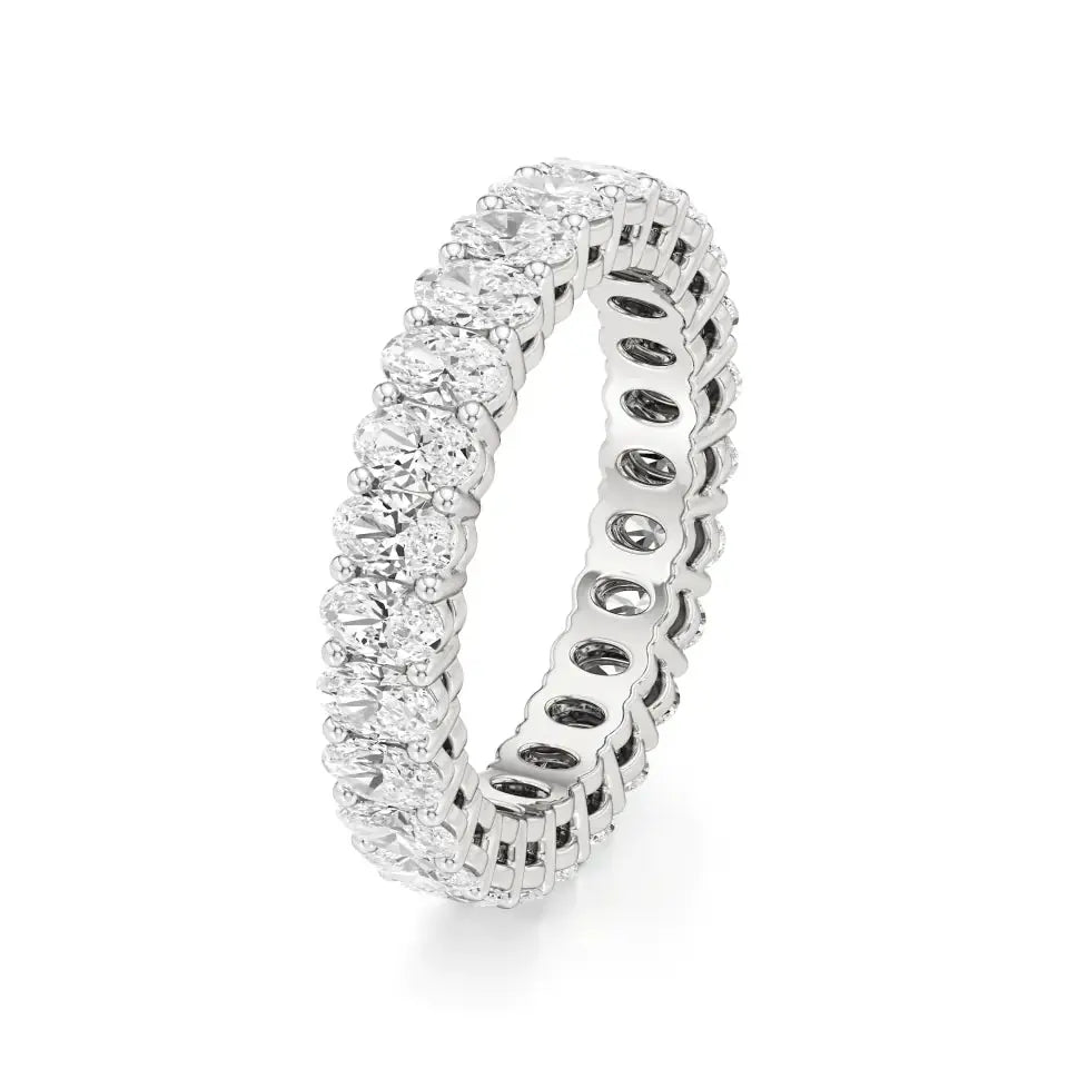 Foreva | Oval Stones Lab-Grown Diamond Ring - Nivara