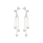 Mode | Pear & Round Lab-Grown Diamond Danglers - Nivara