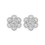 Flora | Round Lab-Grown Diamond Studs - Nivara