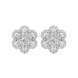 Flora | Round Lab-Grown Diamond Studs - Nivara