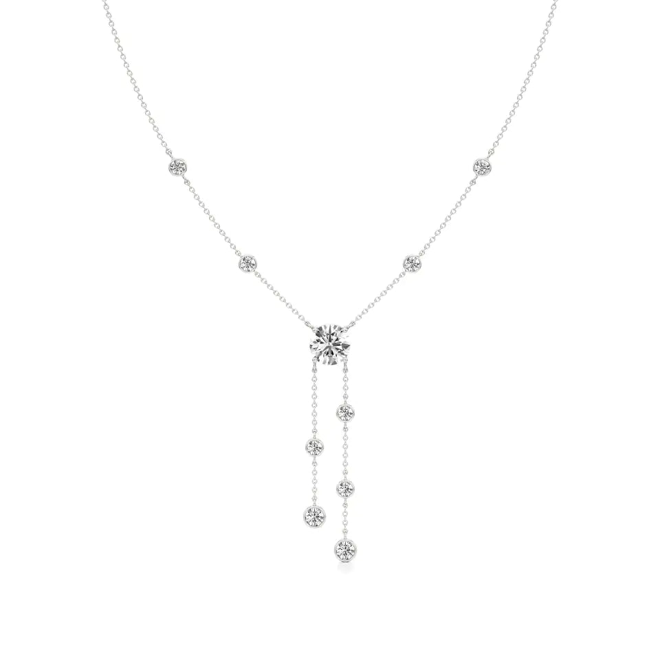 Sol | Round Lab Grown Diamonds Necklace