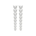 Mode | Pear Lab-Grown Diamonds Dangler Earrings - Nivara