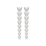 Mode | Pear Lab-Grown Diamonds Dangler Earrings - Nivara