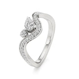 Amara | Lab-Grown Diamond Halo Ring - Nivara