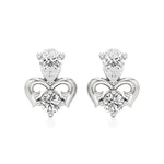 Mode | Pear & Round Lab-Grown Diamond Duo Studs - Nivara