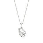 Sneh | Round Lab Grown Diamonds Heart Pendant - Nivara